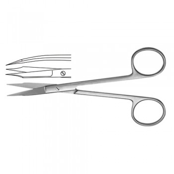 Goldman-Fox Gum Scissor Curved Stainless Steel, 13 cm - 5"